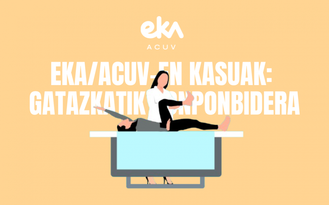 Kirol aseguruak: EKA/ACUVek 7.533€ berreskuratu ditu estaldura ukatu ondoren