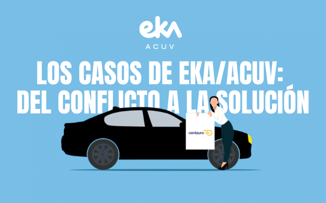 EKA/ACUV y Centauro Rent a Car alcanzan un acuerdo para la retirada de una cláusula sobre gastos de gestión por peajes